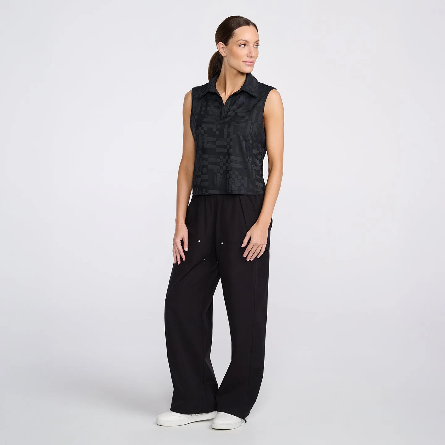 Women's #Shegolfs Sleeveless Polo