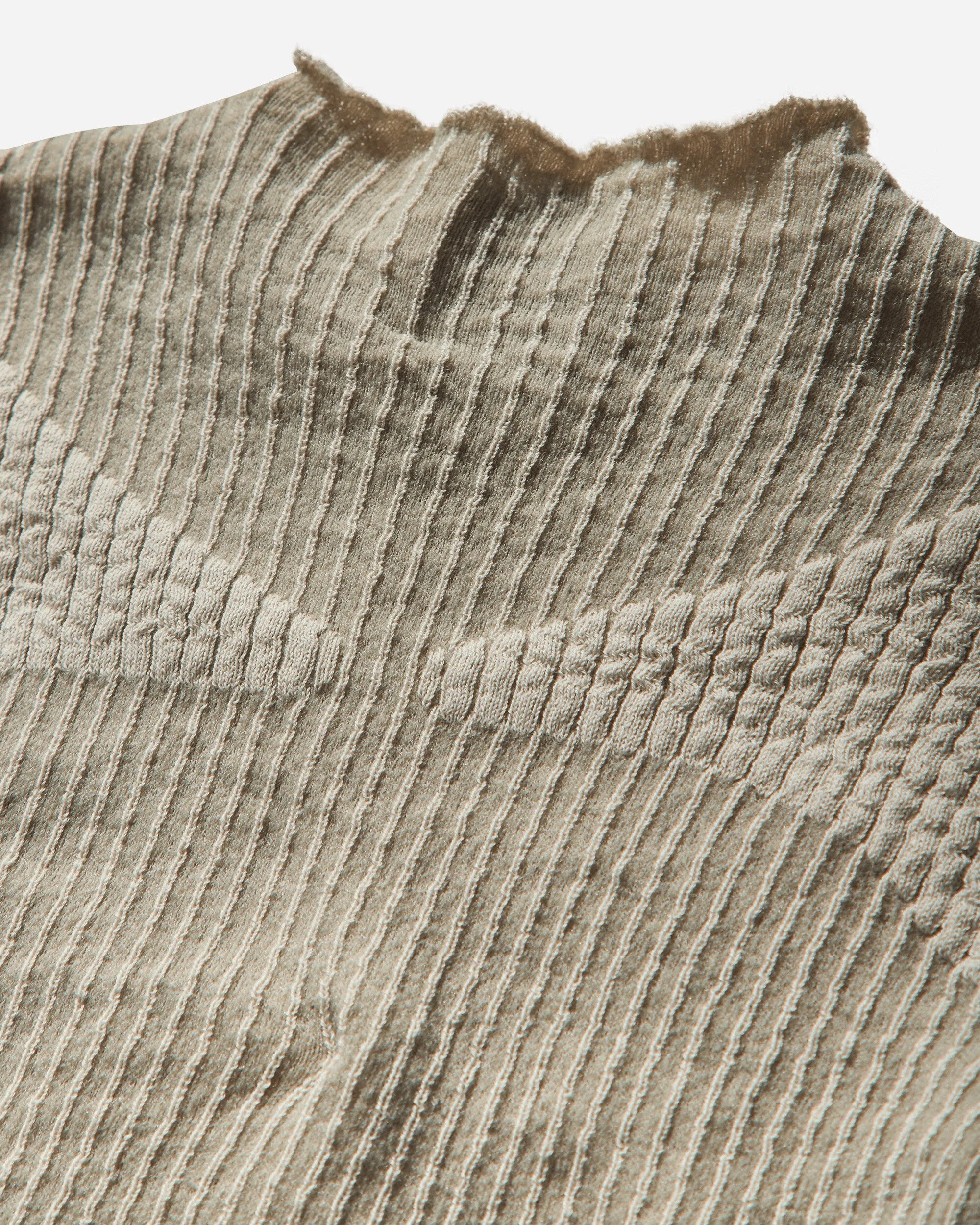 Women's Wavy Longsleeve Top Light Beige