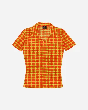 Women's Y2K Top Orange