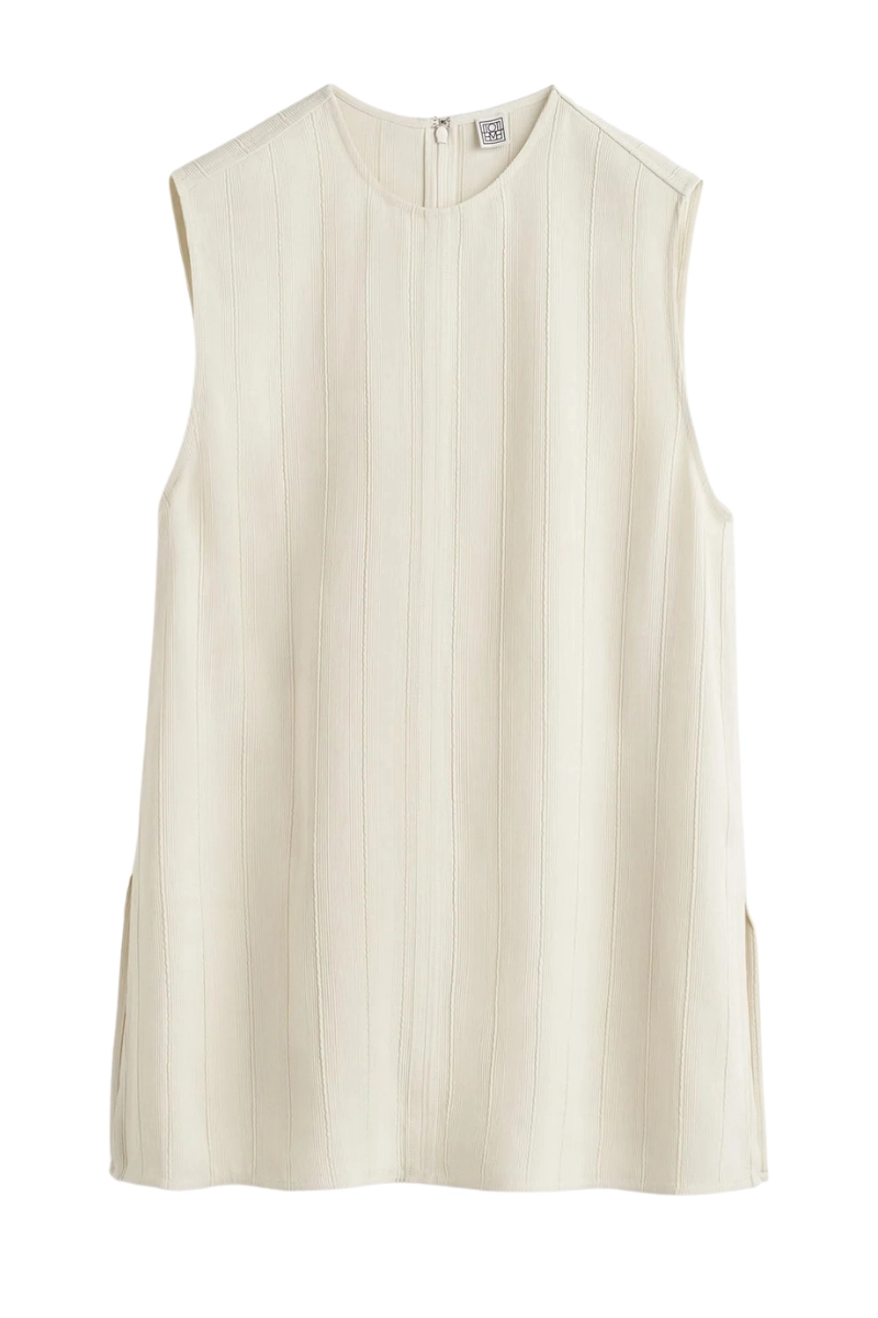 Woven Stripe Top